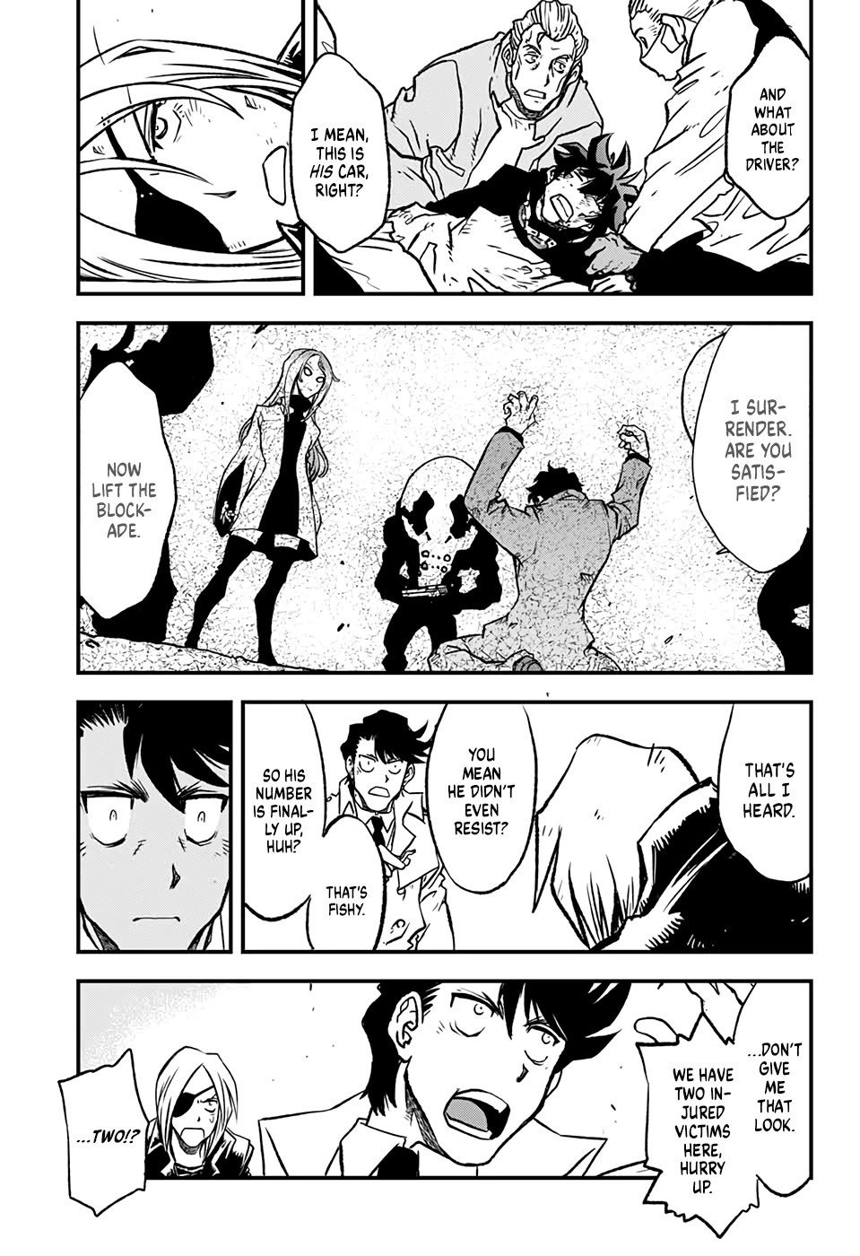 Kekkai Sensen Beat 3 Peat chapter 5 page 22