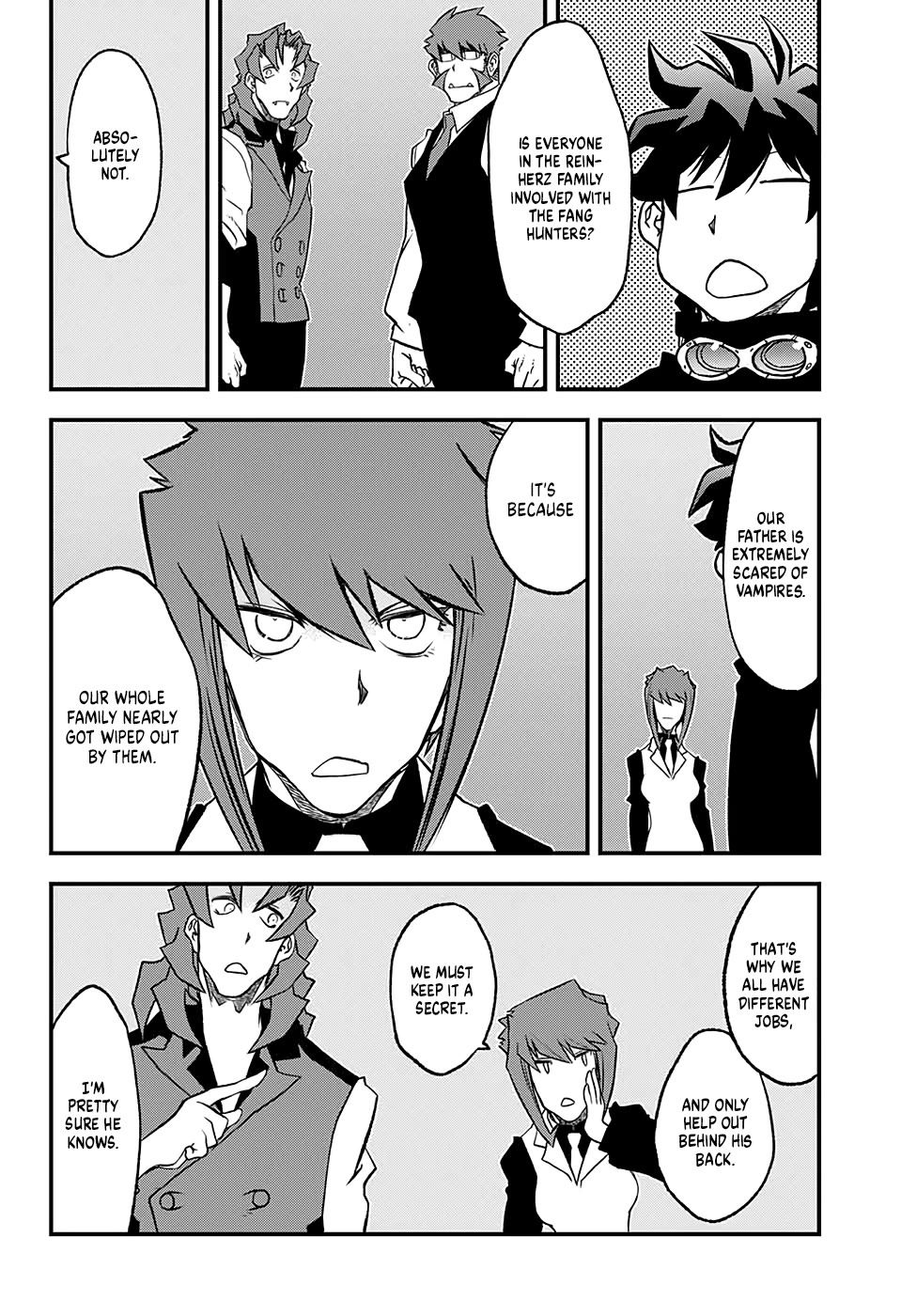 Kekkai Sensen Beat 3 Peat chapter 7 page 35