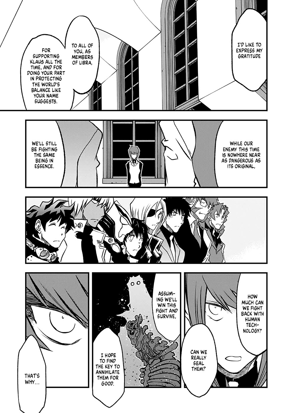 Kekkai Sensen Beat 3 Peat chapter 7 page 36