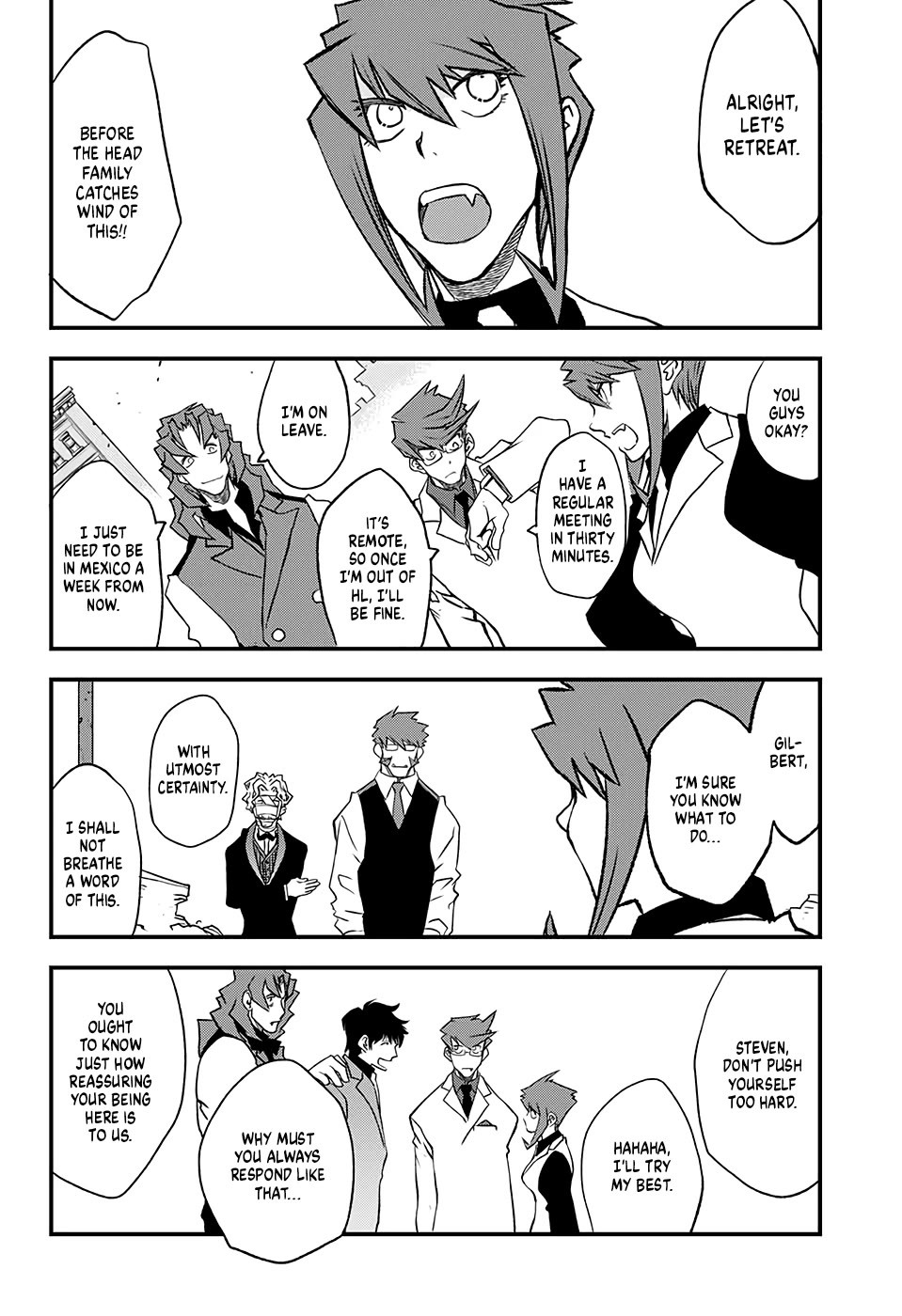 Kekkai Sensen Beat 3 Peat chapter 7 page 52