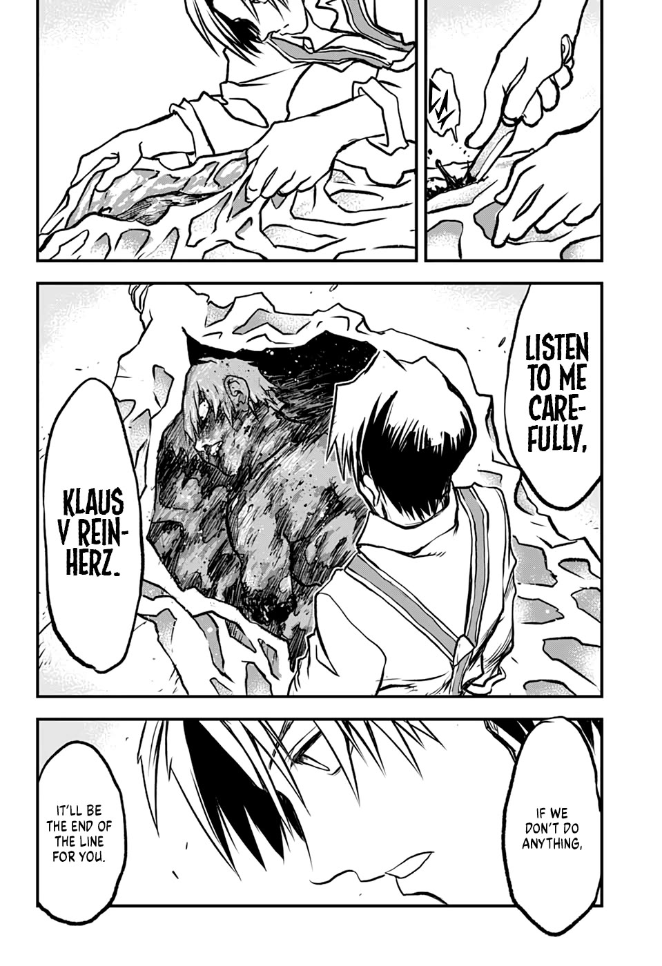 Kekkai Sensen Beat 3 Peat chapter 8 page 53