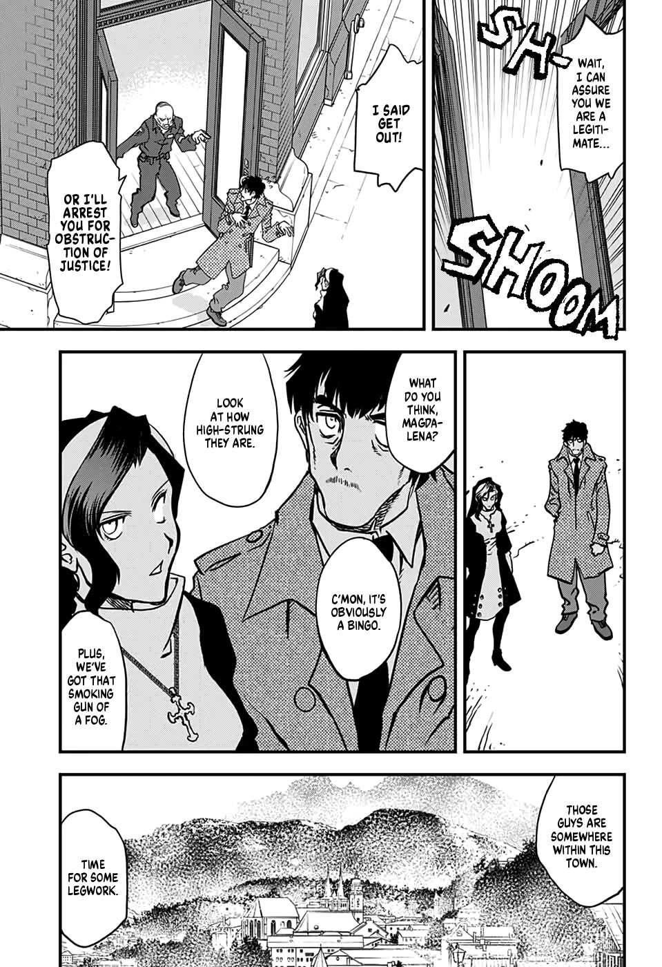 Kekkai Sensen Beat 3 Peat chapter 9 page 16