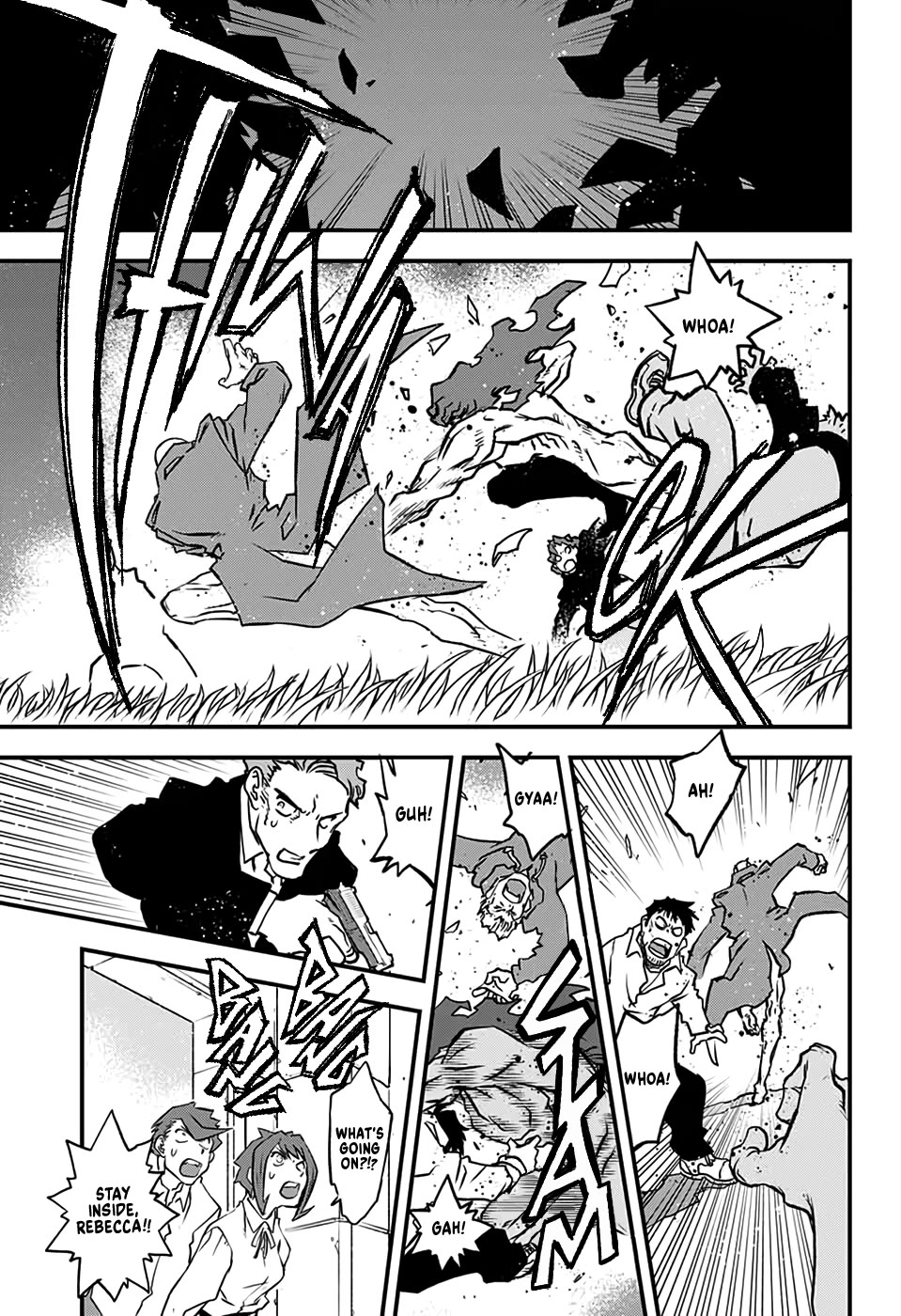 Kekkai Sensen Beat 3 Peat chapter 9 page 35