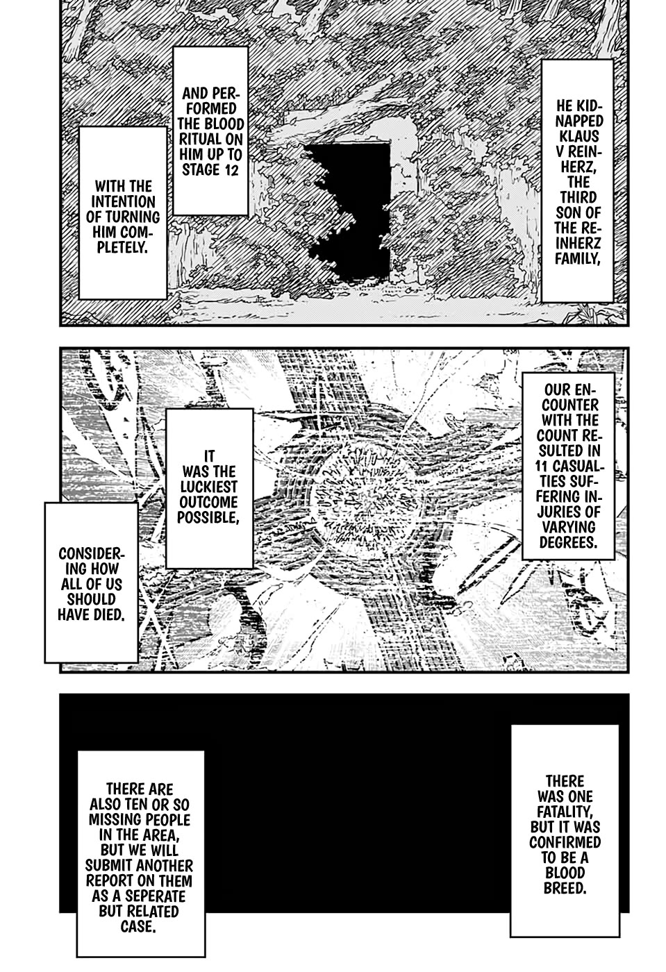 Kekkai Sensen Beat 3 Peat chapter 9 page 59