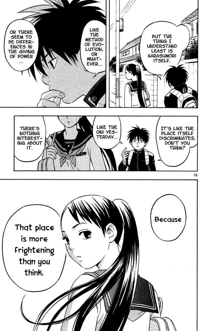 Kekkaishi chapter 14 page 14