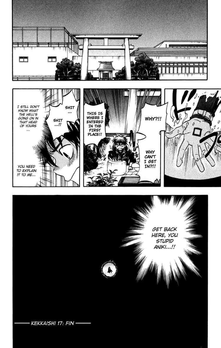 Kekkaishi chapter 164 page 17
