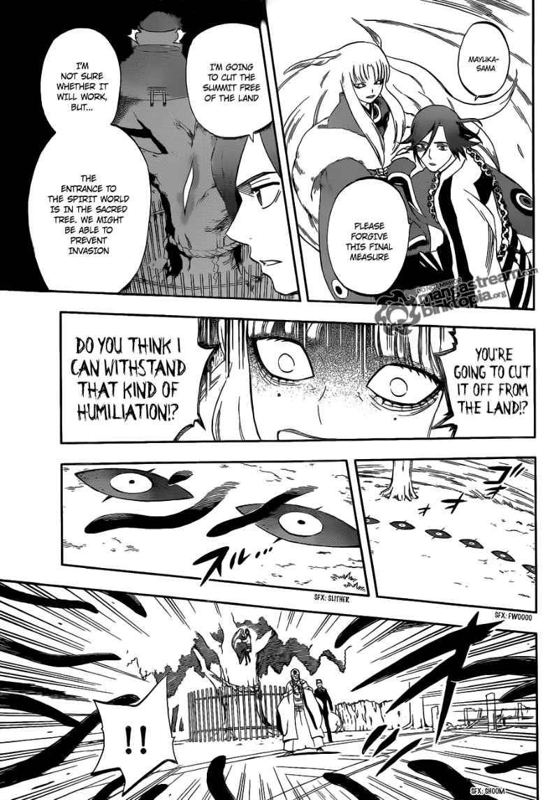 Kekkaishi chapter 307 page 14