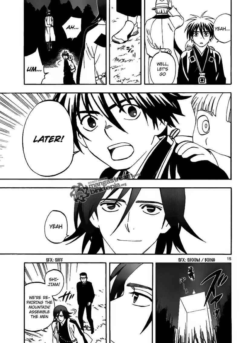 Kekkaishi chapter 309 page 14