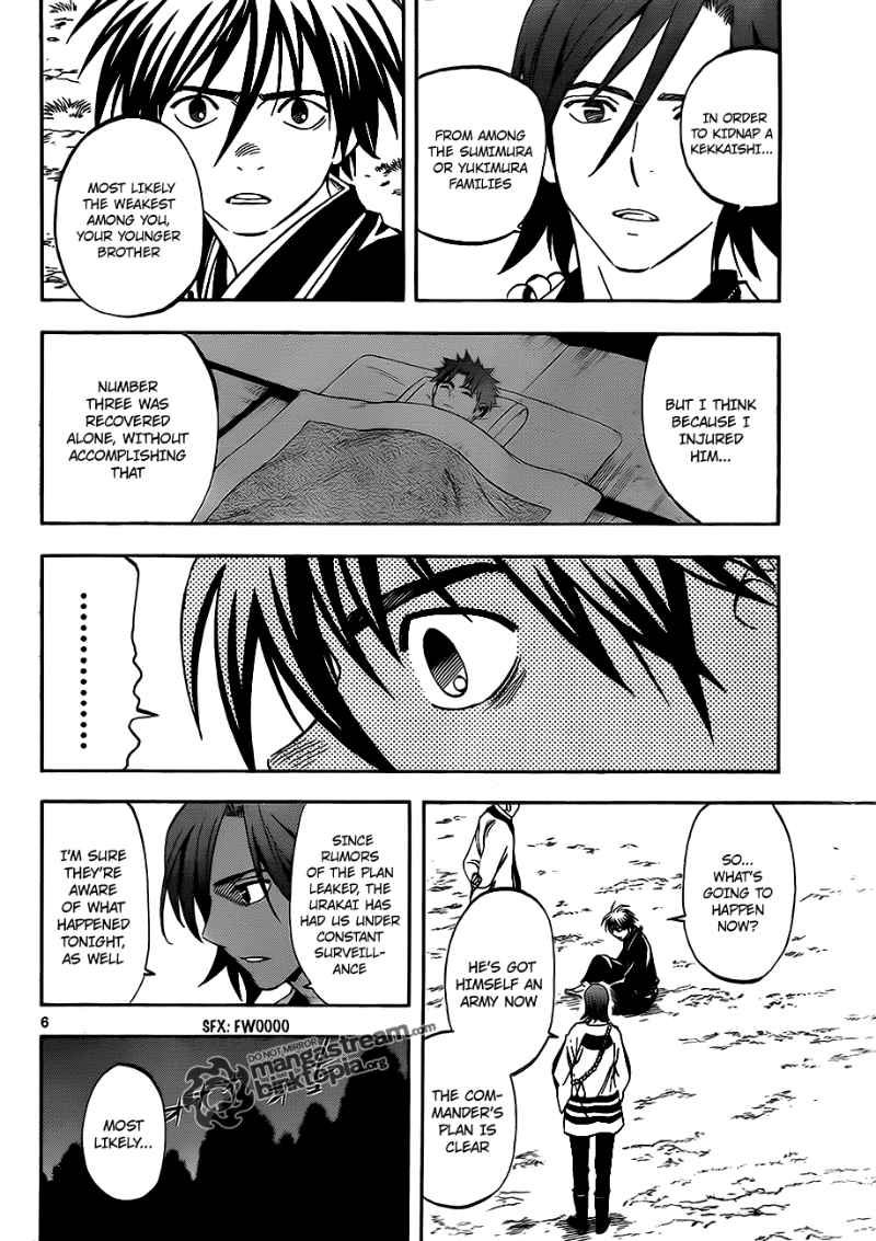 Kekkaishi chapter 309 page 5
