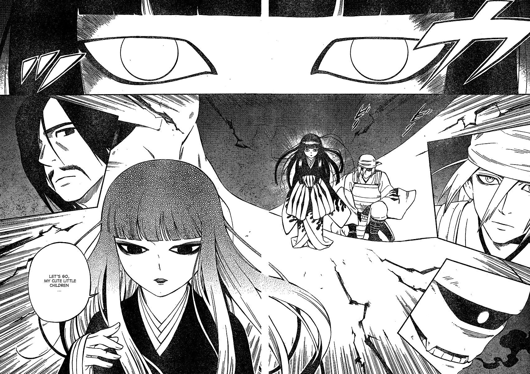 Kekkaishi chapter 330 page 12
