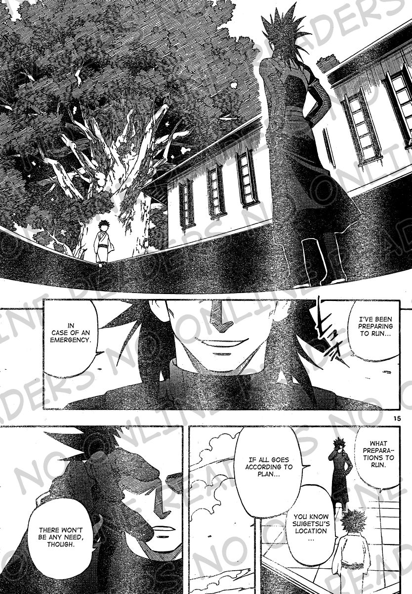 Kekkaishi chapter 333 page 15