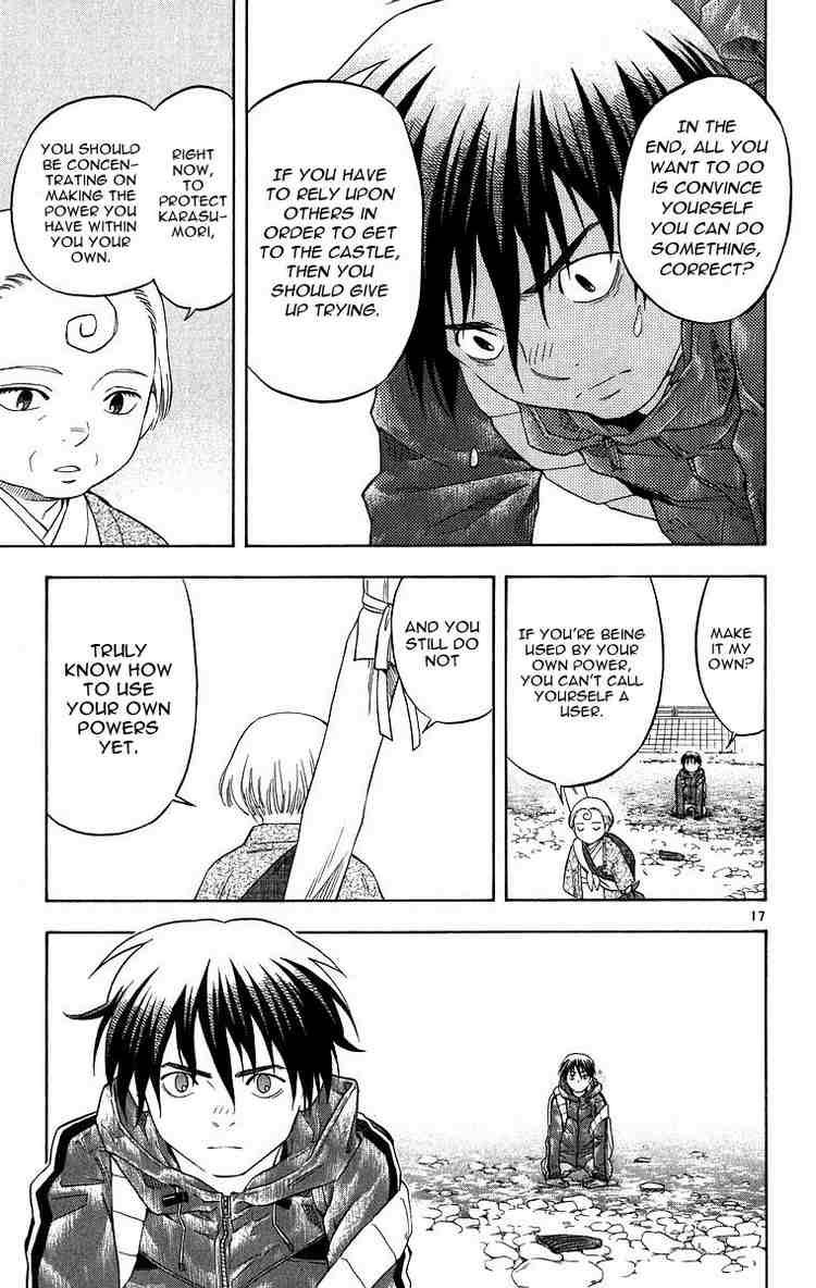 Kekkaishi chapter 98 page 16