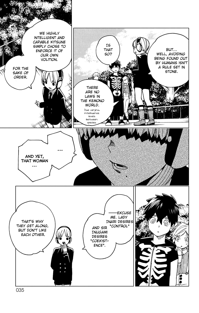 Kemono Jihen chapter 16 page 37