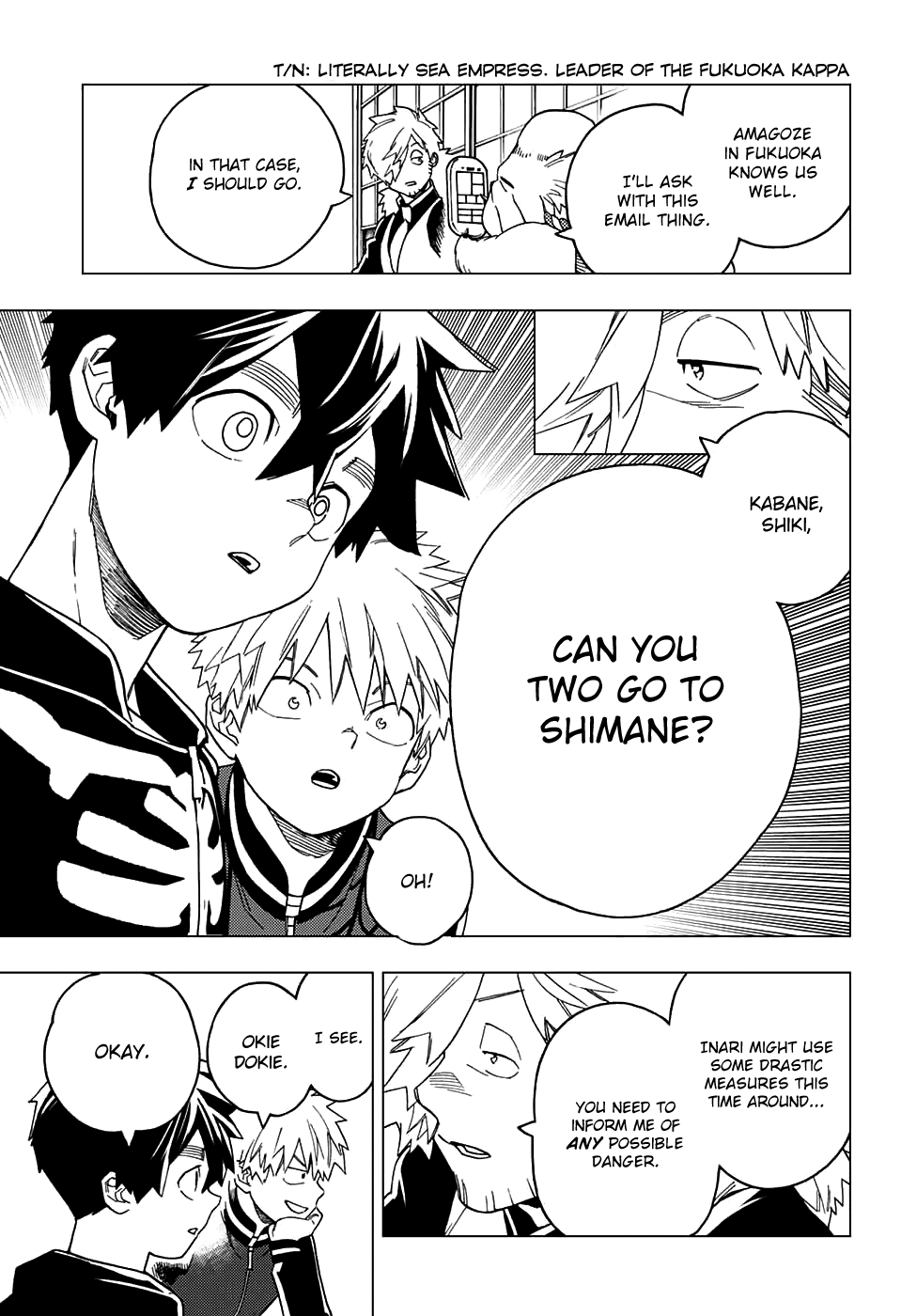 Kemono Jihen chapter 27 page 35