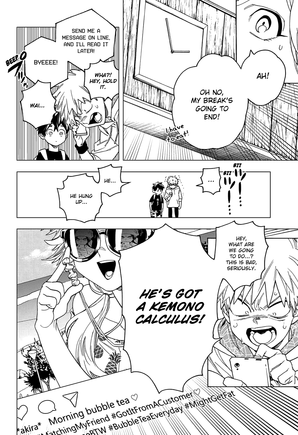 Kemono Jihen chapter 32 page 42