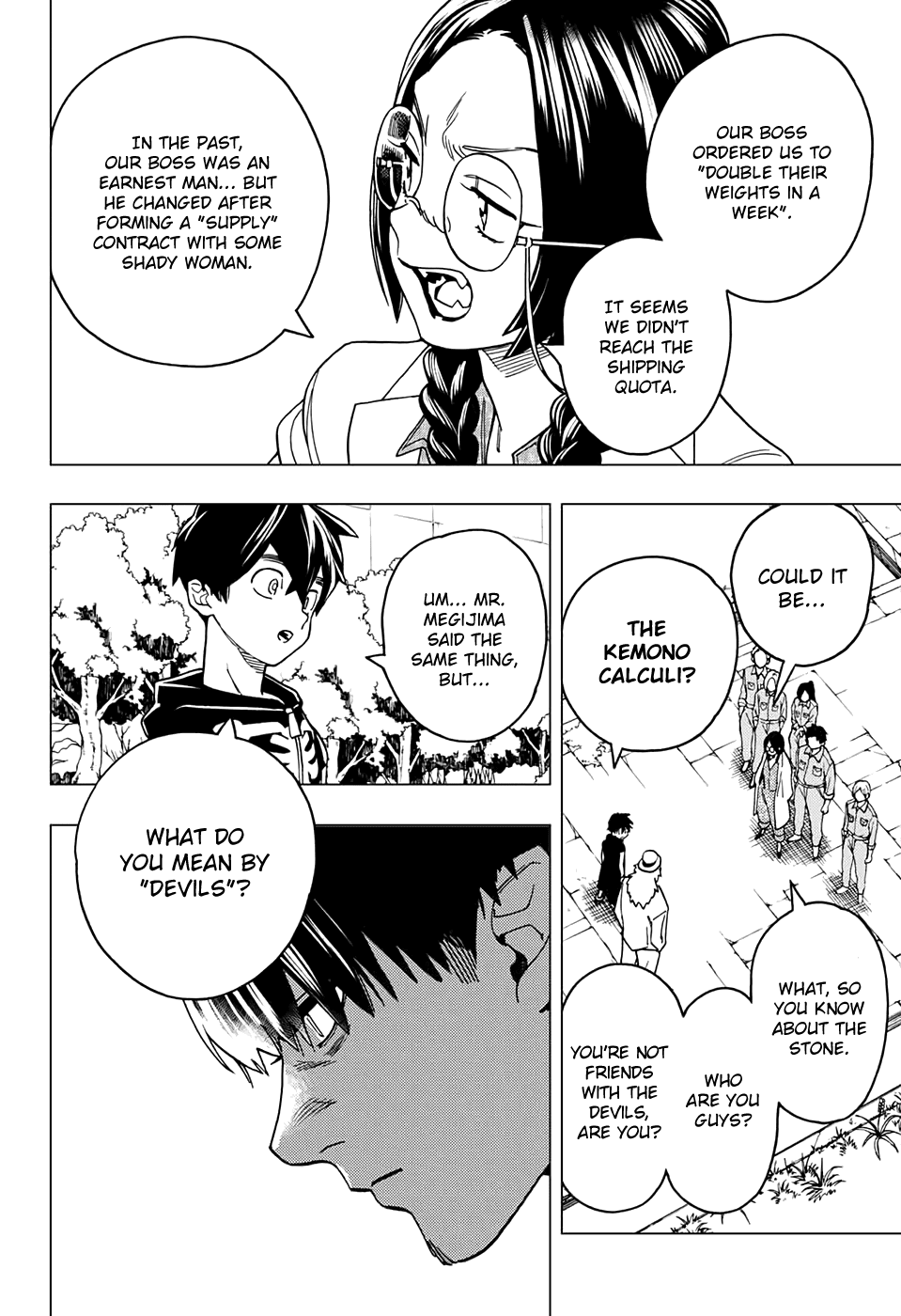 Kemono Jihen chapter 37 page 40