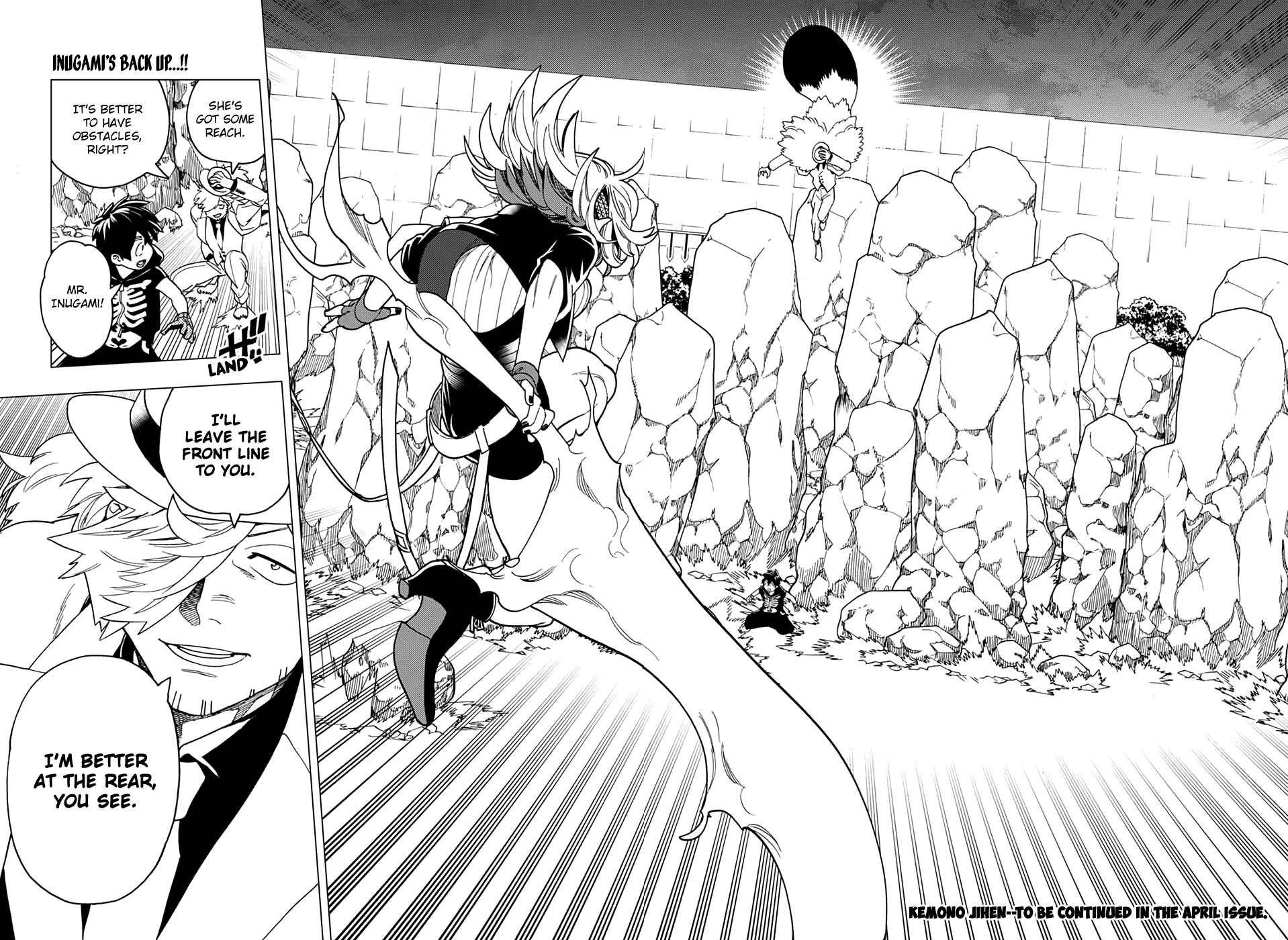 Kemono Jihen chapter 39 page 44