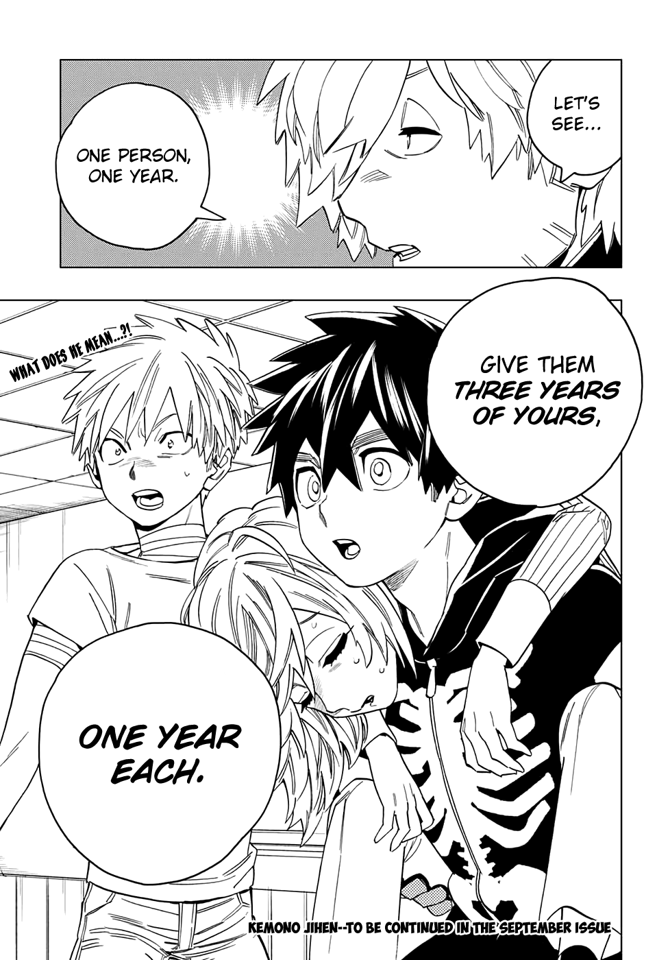 Kemono Jihen chapter 44 page 45