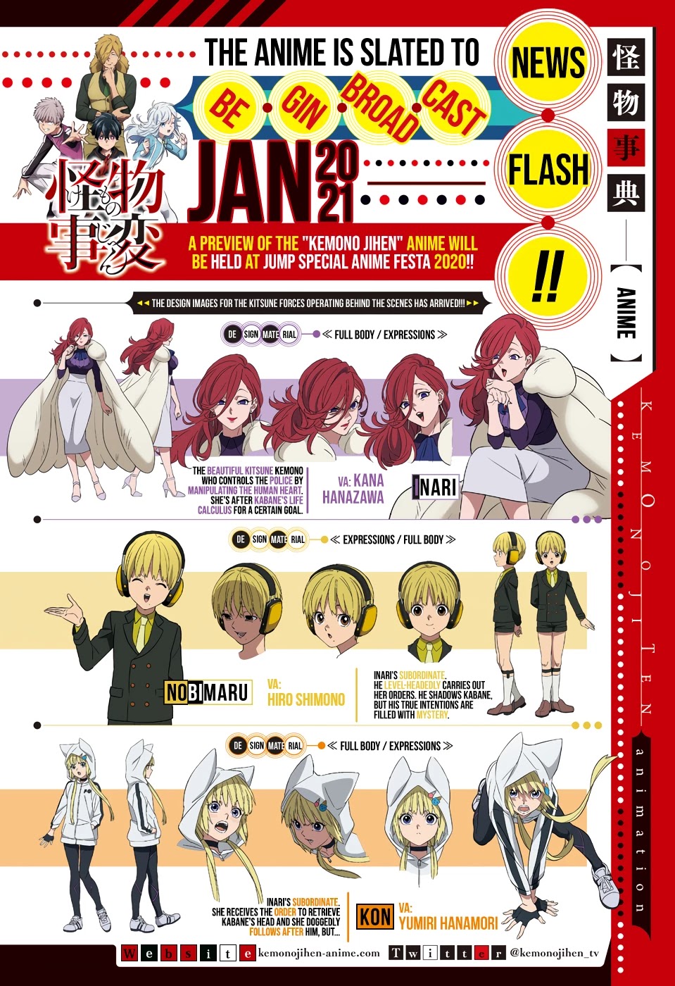 Kemono Jihen chapter 47 page 1