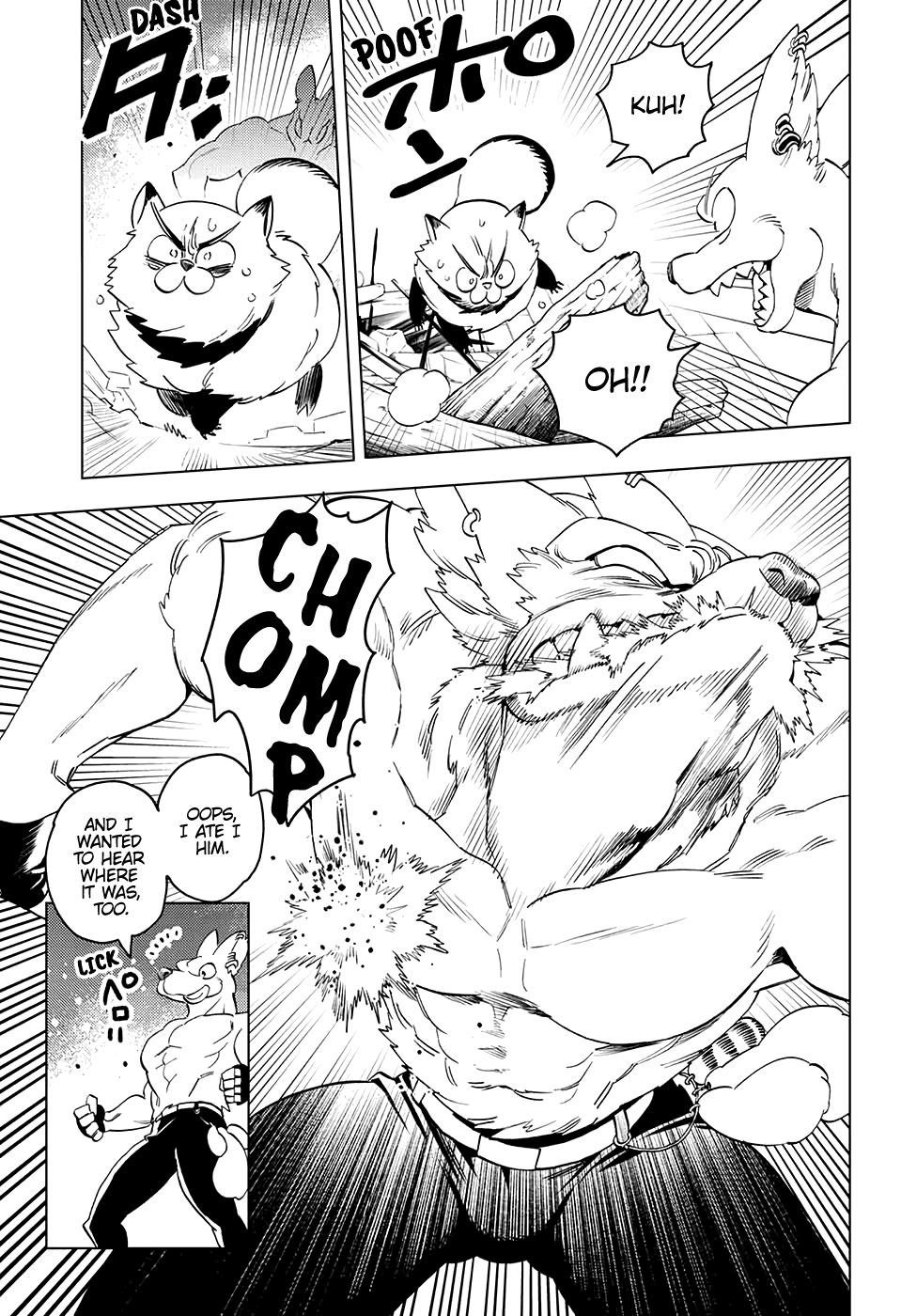 Kemono Jihen chapter 48 page 34