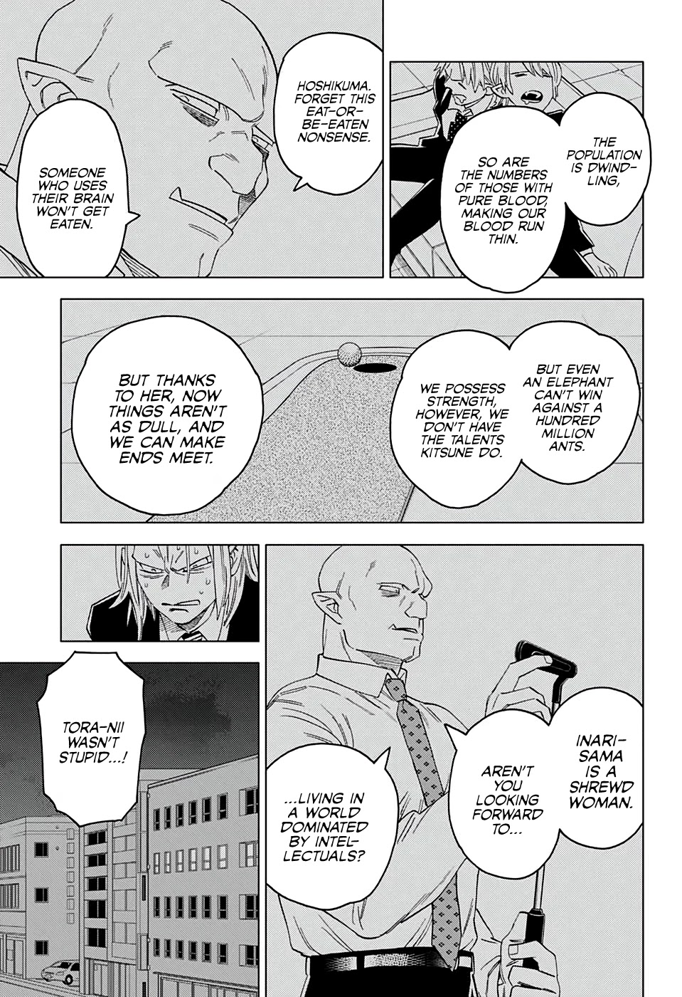 Kemono Jihen chapter 57 page 39