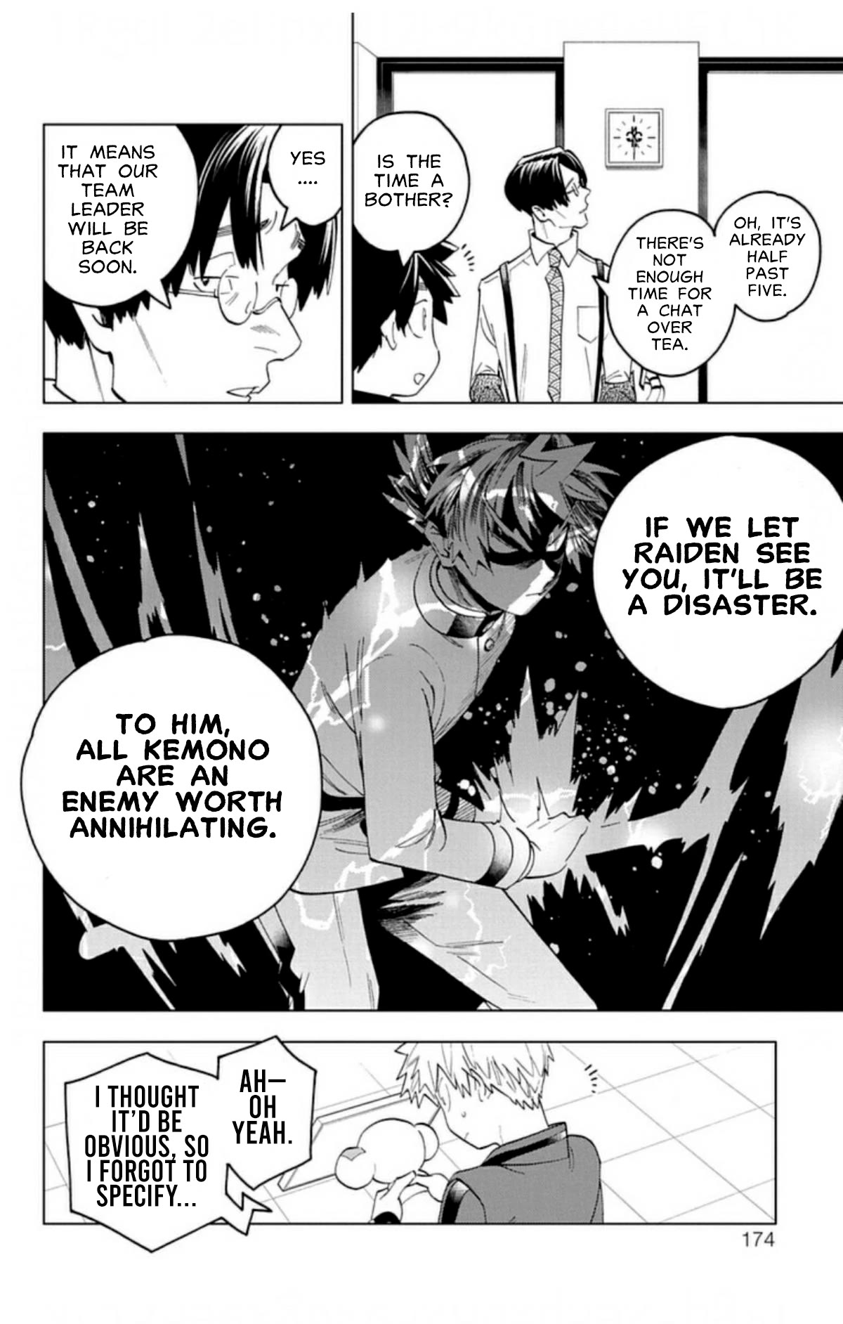 Kemono Jihen chapter 59 page 32