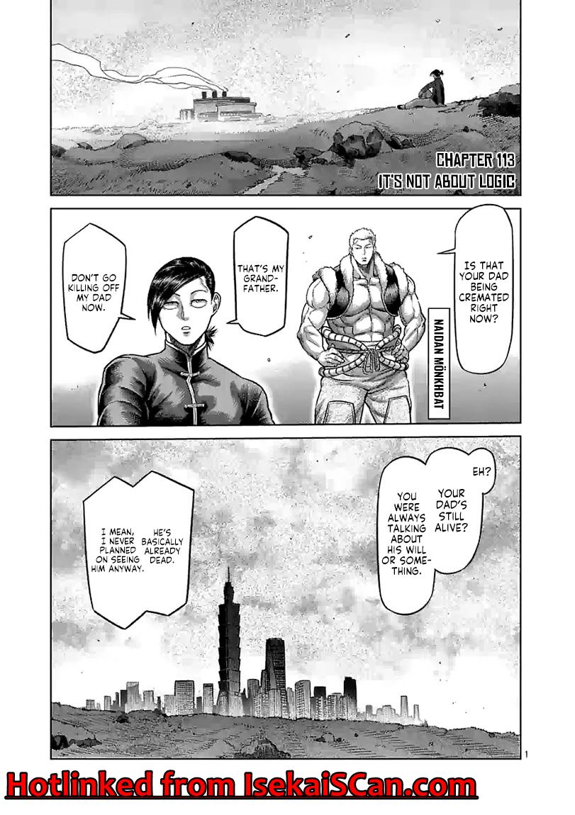 Kengan Omega chapter 113 page 1