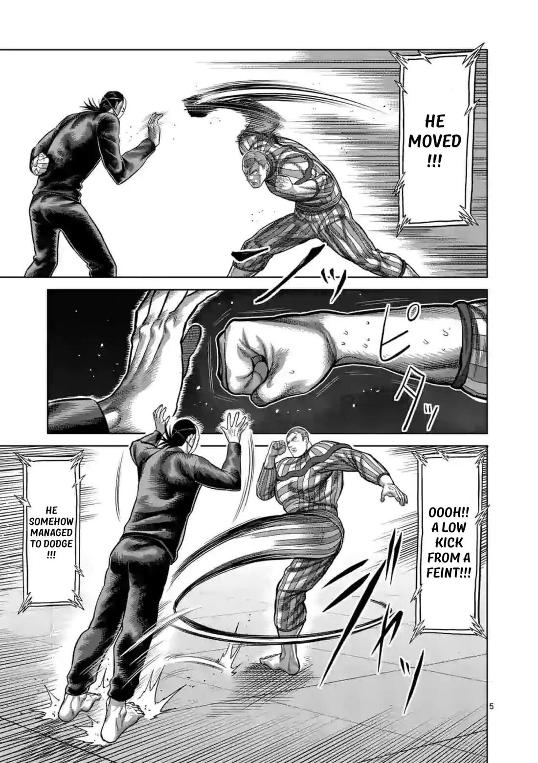 Kengan Omega chapter 116 page 5