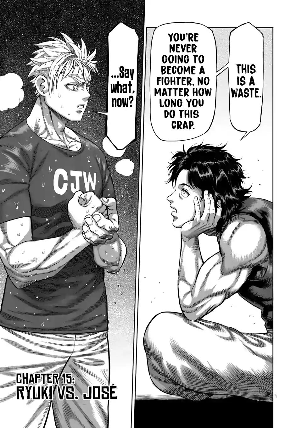 Kengan Omega chapter 15 page 1