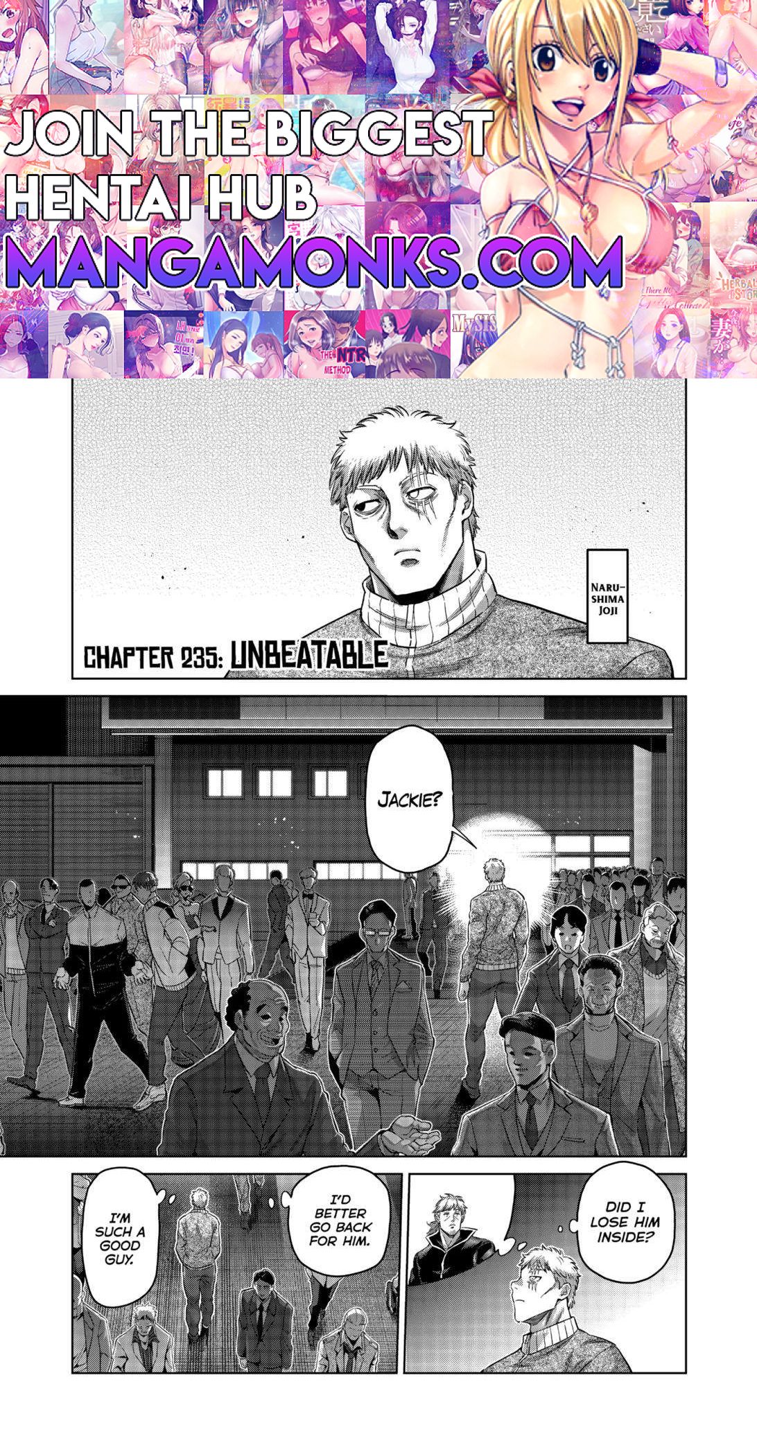 Kengan Omega chapter 235 page 1