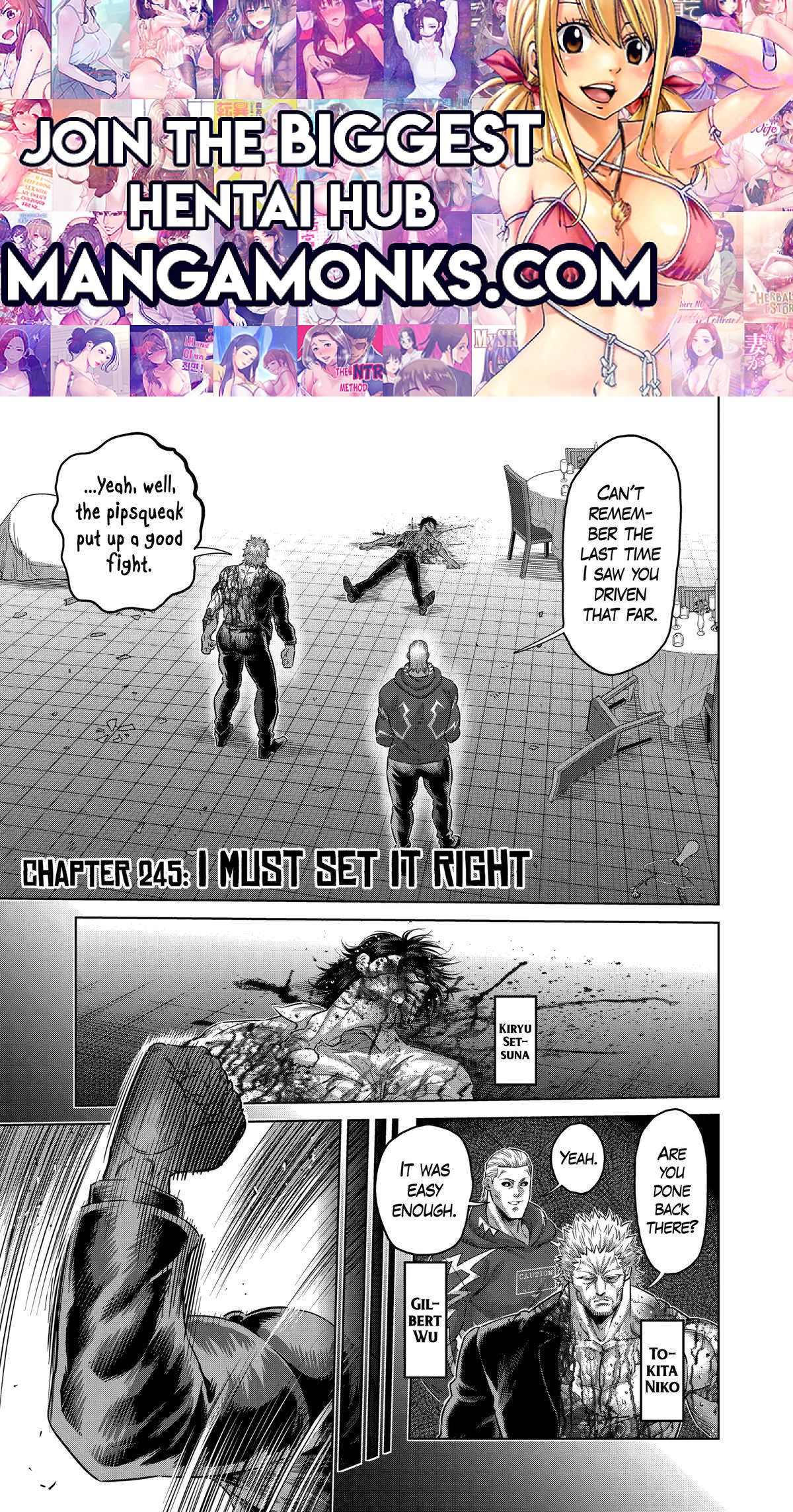 Kengan Omega chapter 245 page 1