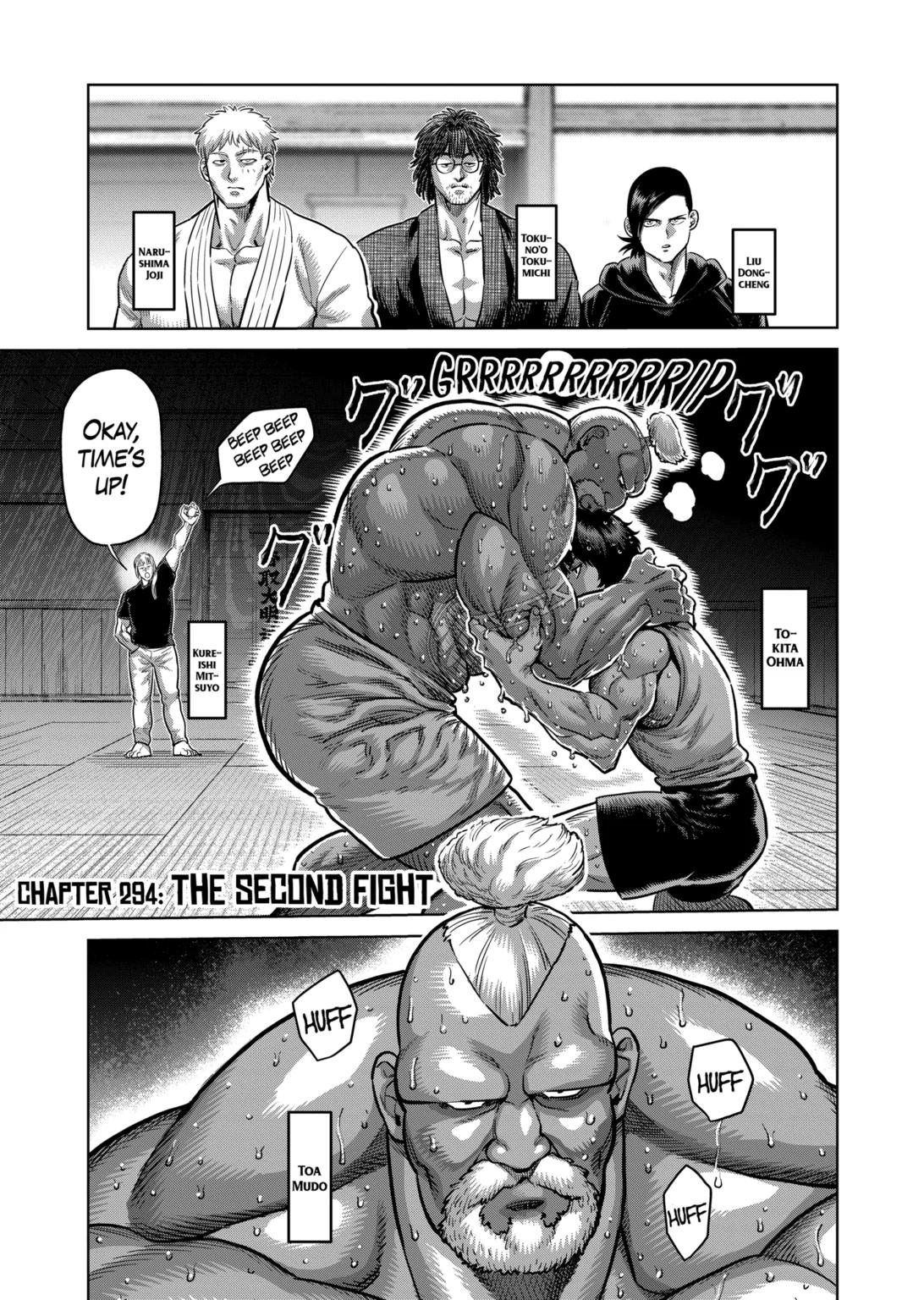 Kengan Omega chapter 294 page 1