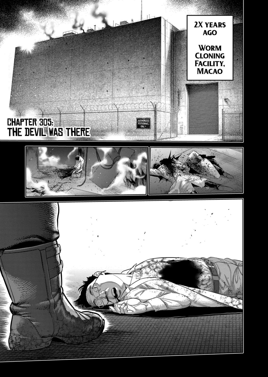 Kengan Omega chapter 305 page 1