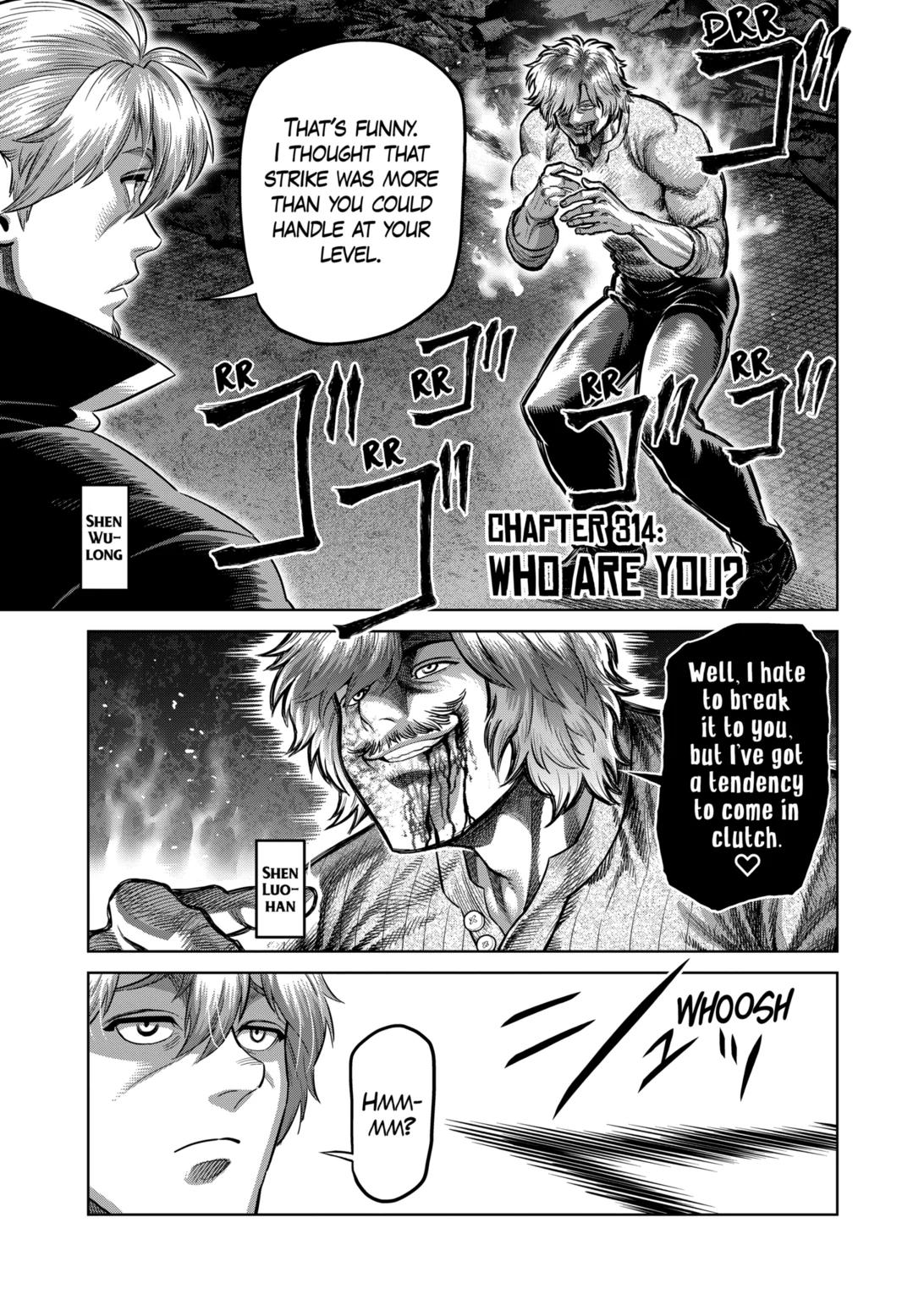 Kengan Omega chapter 314 page 1