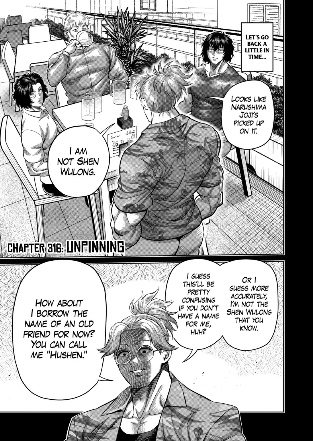 Kengan Omega chapter 316 page 1