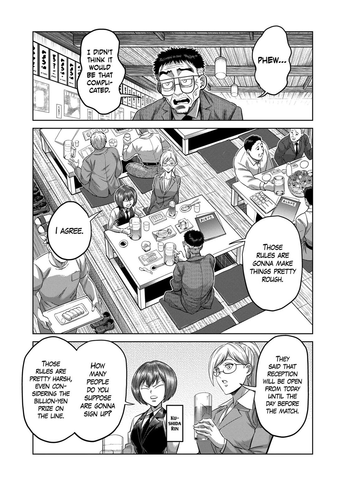 Kengan Omega chapter 318 page 11