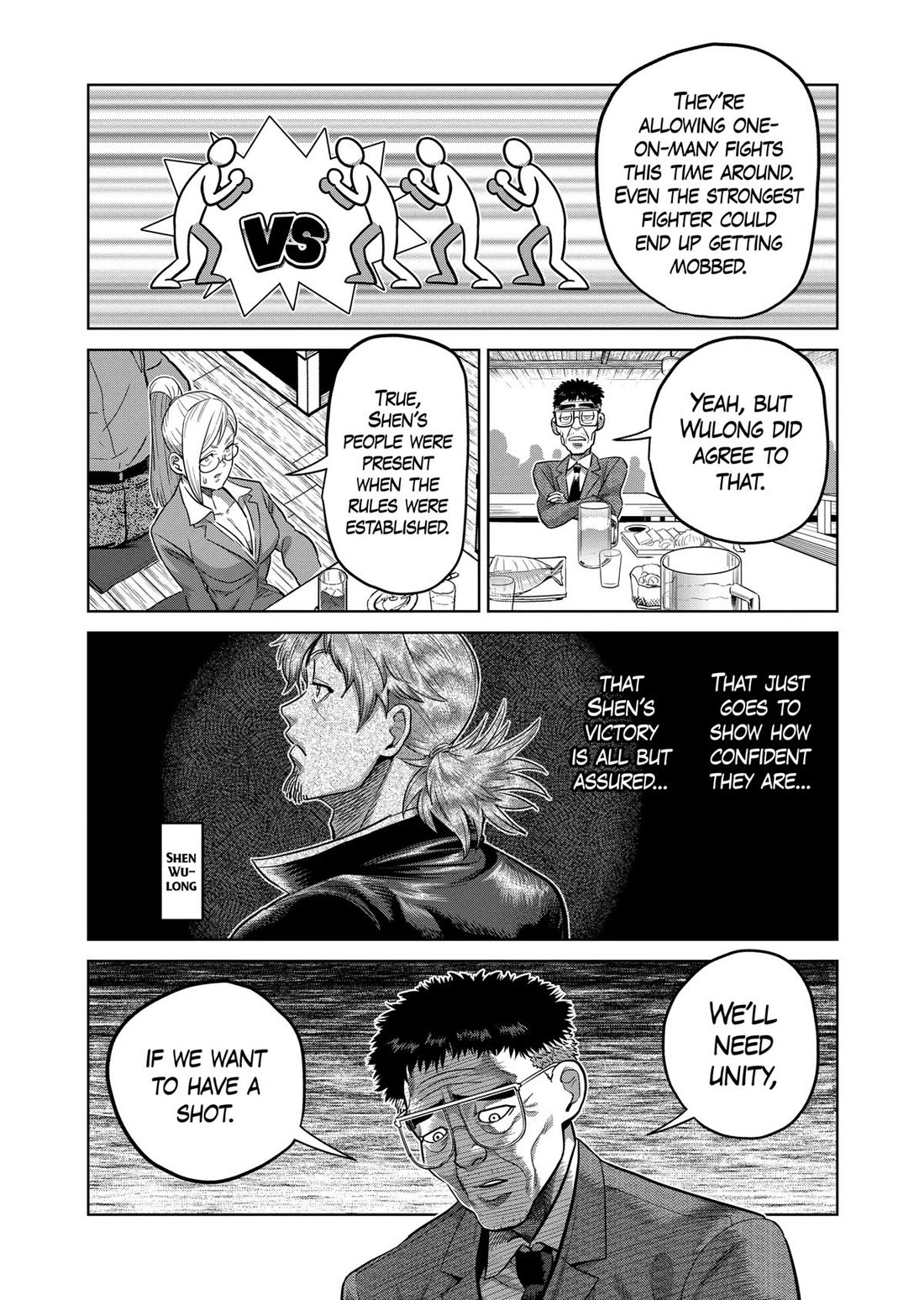 Kengan Omega chapter 318 page 12