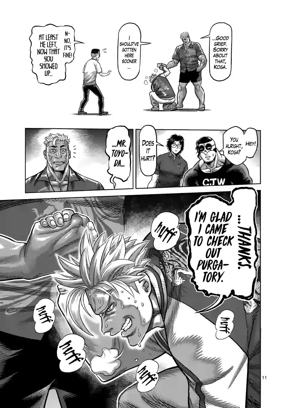 Kengan Omega chapter 32 page 11