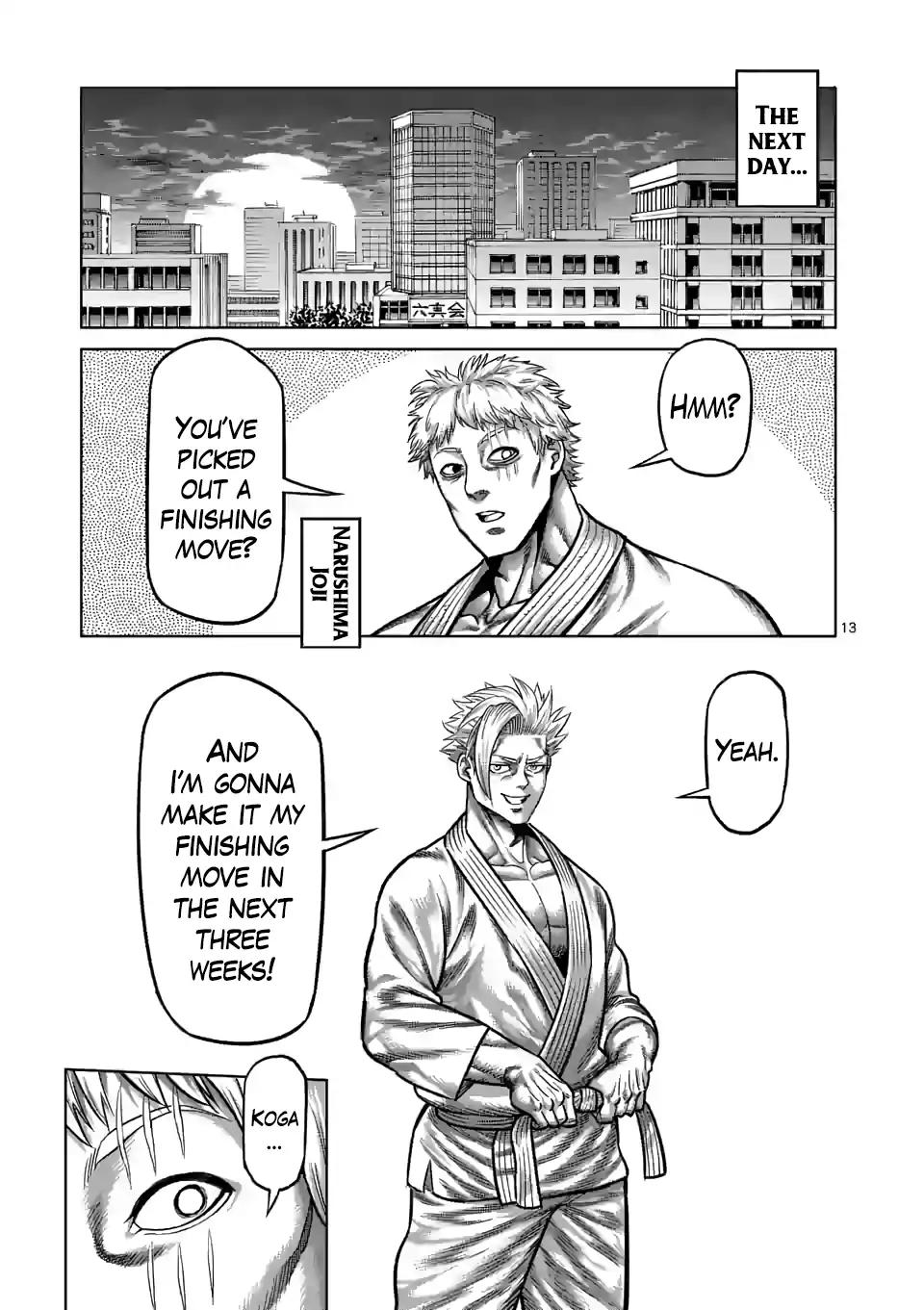 Kengan Omega chapter 32 page 13