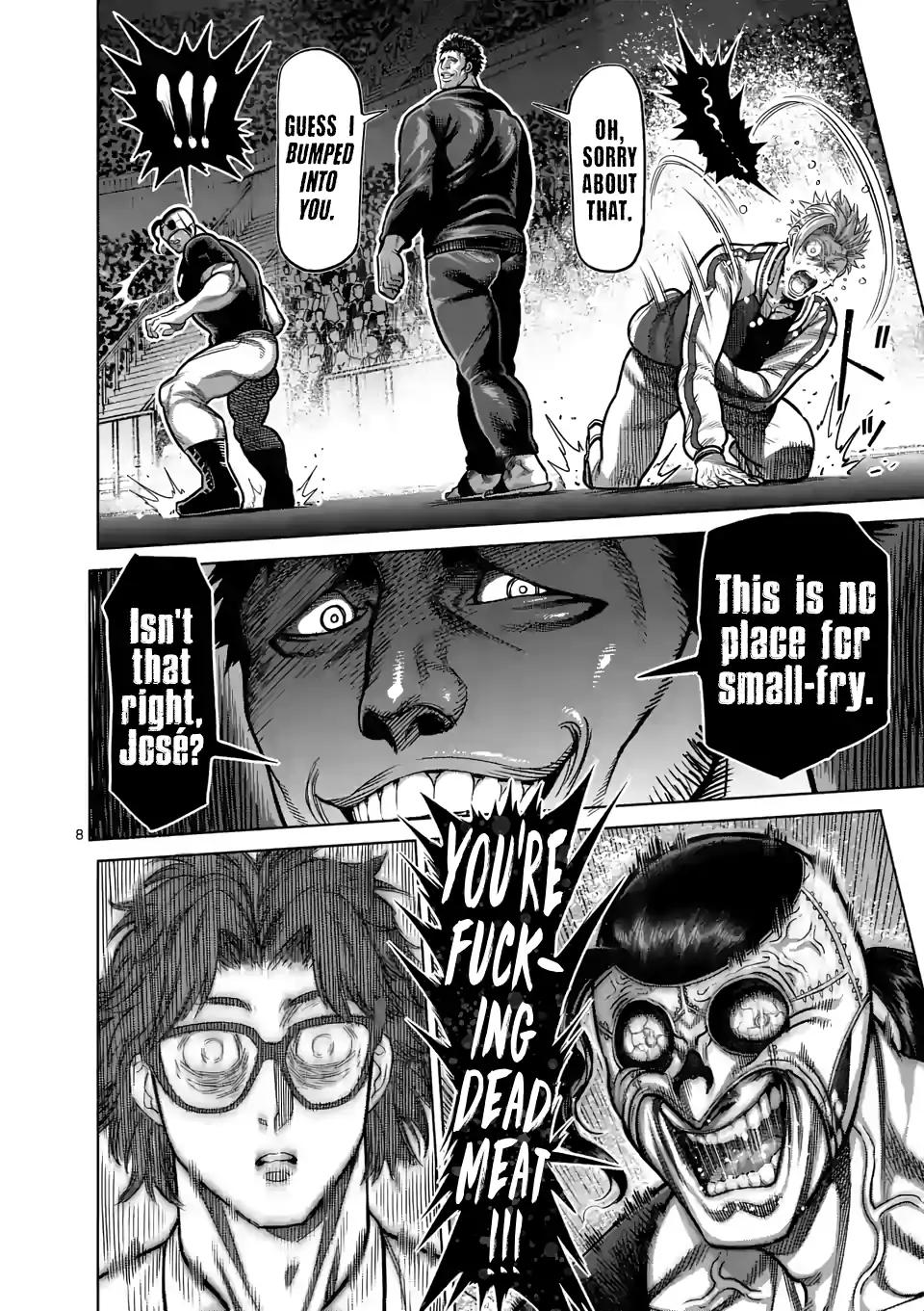 Kengan Omega chapter 32 page 8