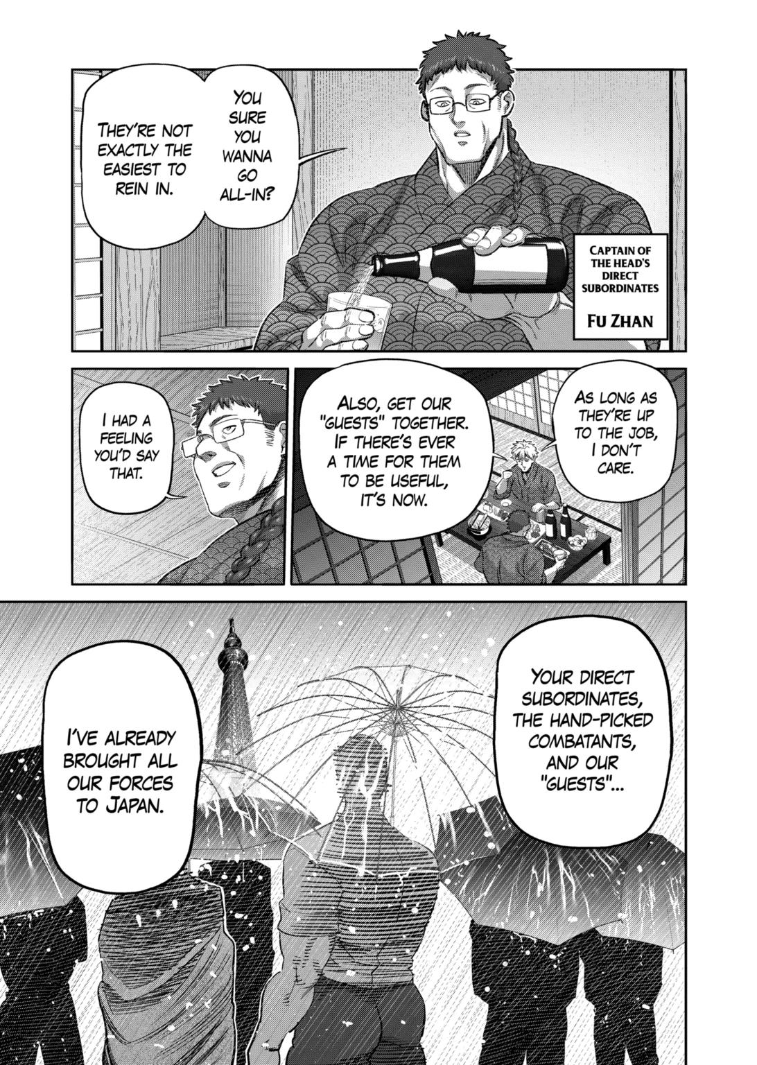 Kengan Omega chapter 322 page 13