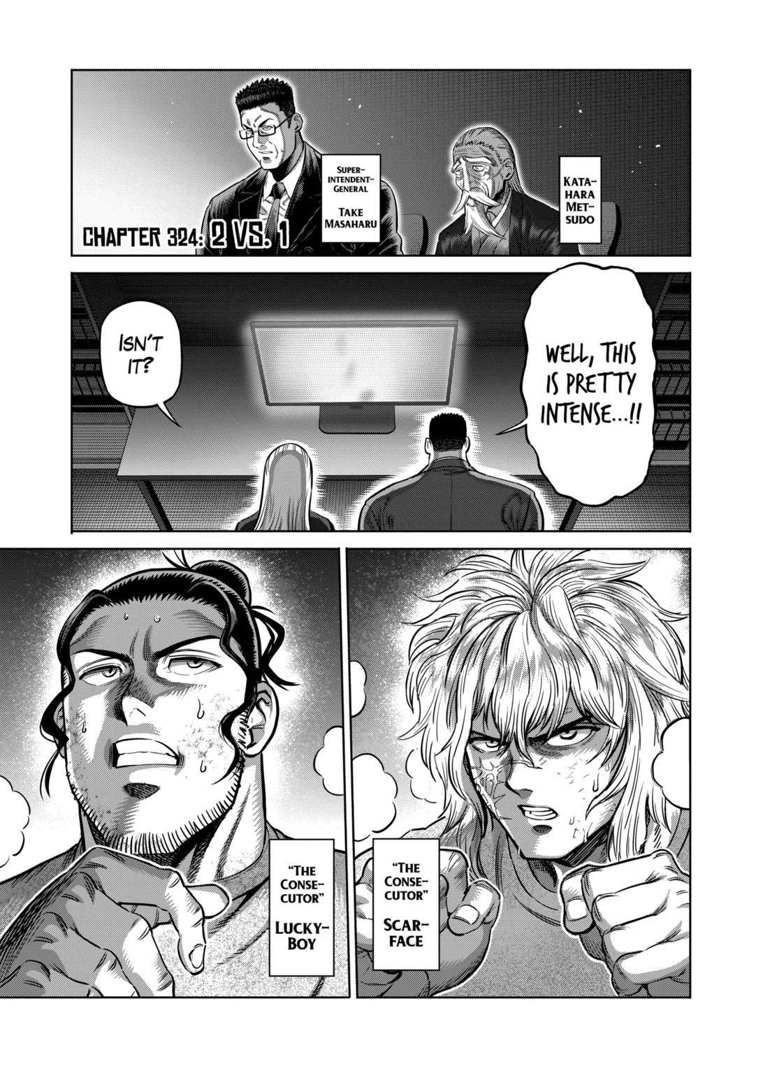 Kengan Omega chapter 324 page 1