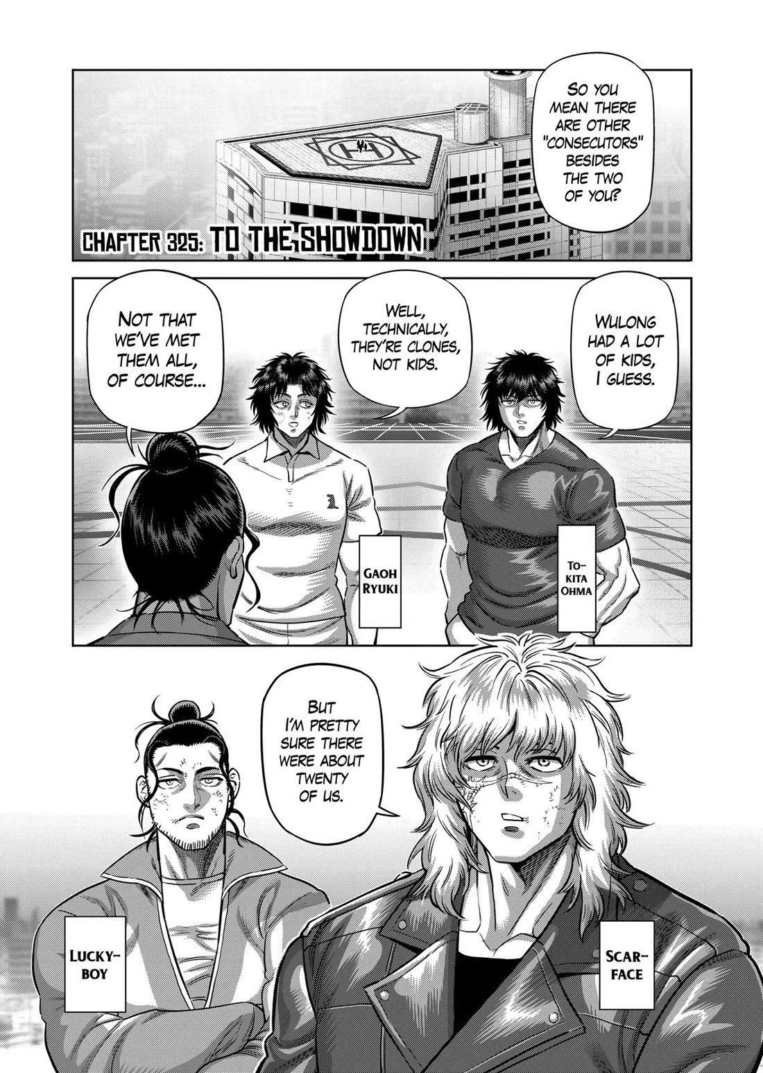 Kengan Omega chapter 325 page 1