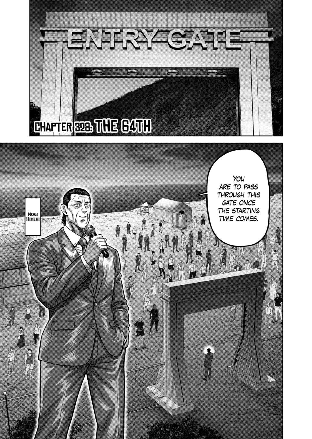 Kengan Omega chapter 328 page 1