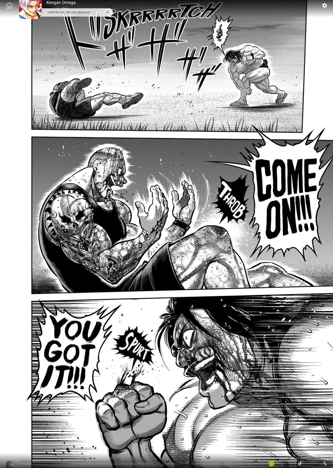 Kengan Omega chapter 366 page 4