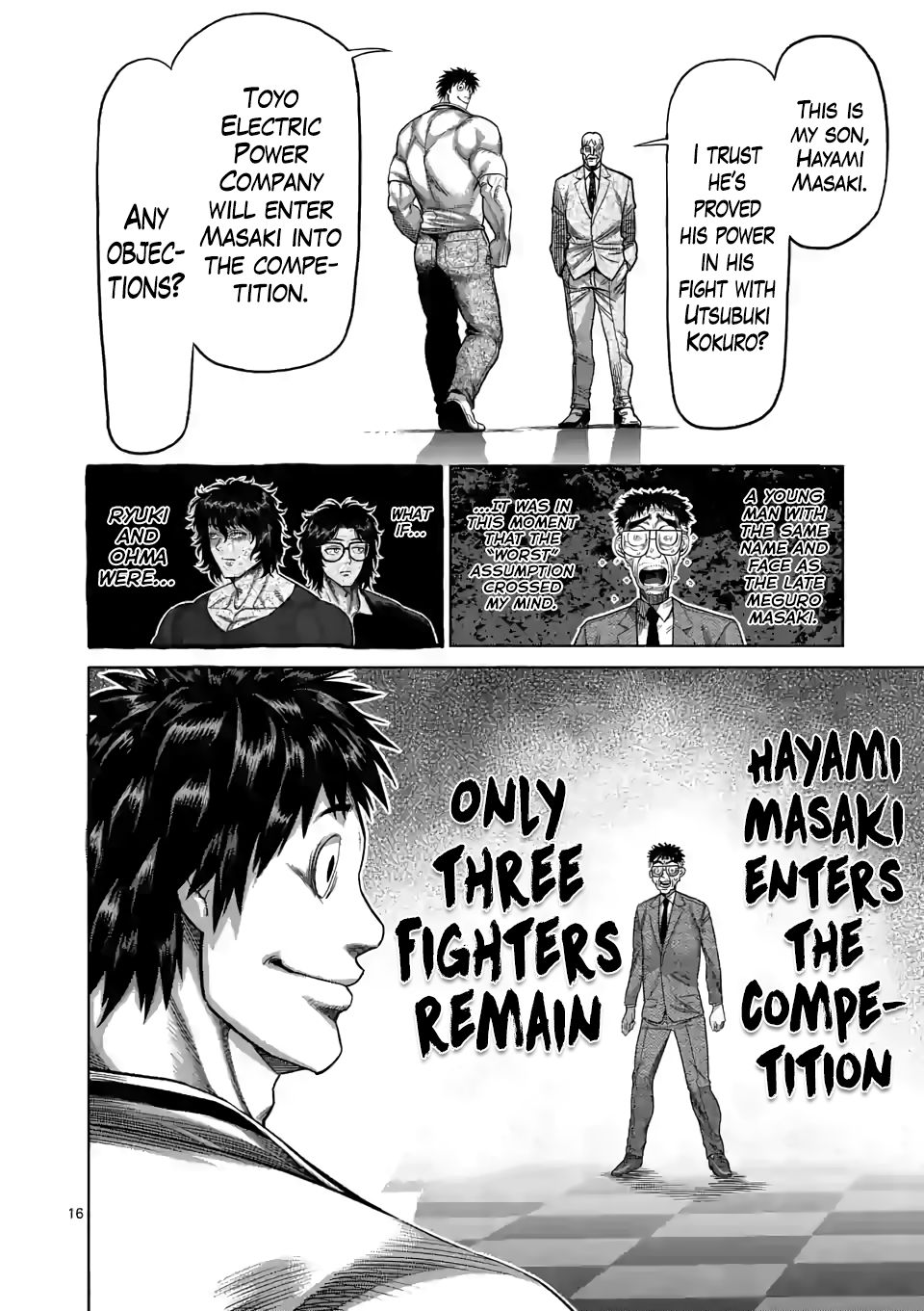 Kengan Omega chapter 45 page 16