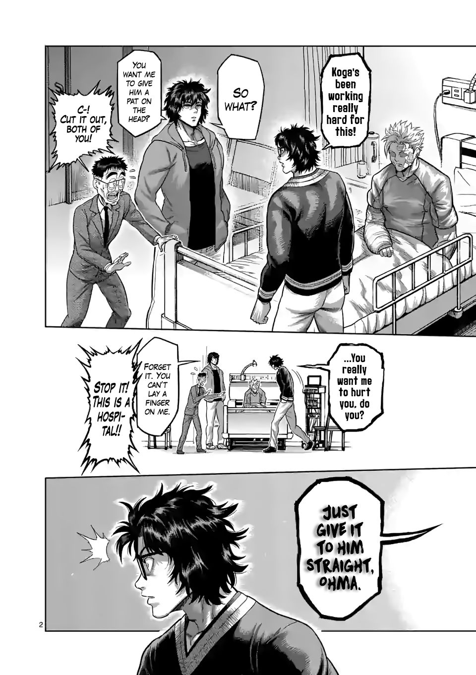 Kengan Omega chapter 56 page 2