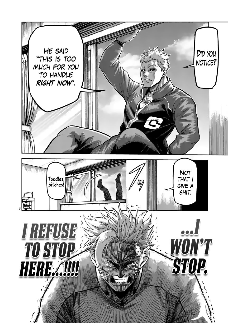 Kengan Omega chapter 56 page 8