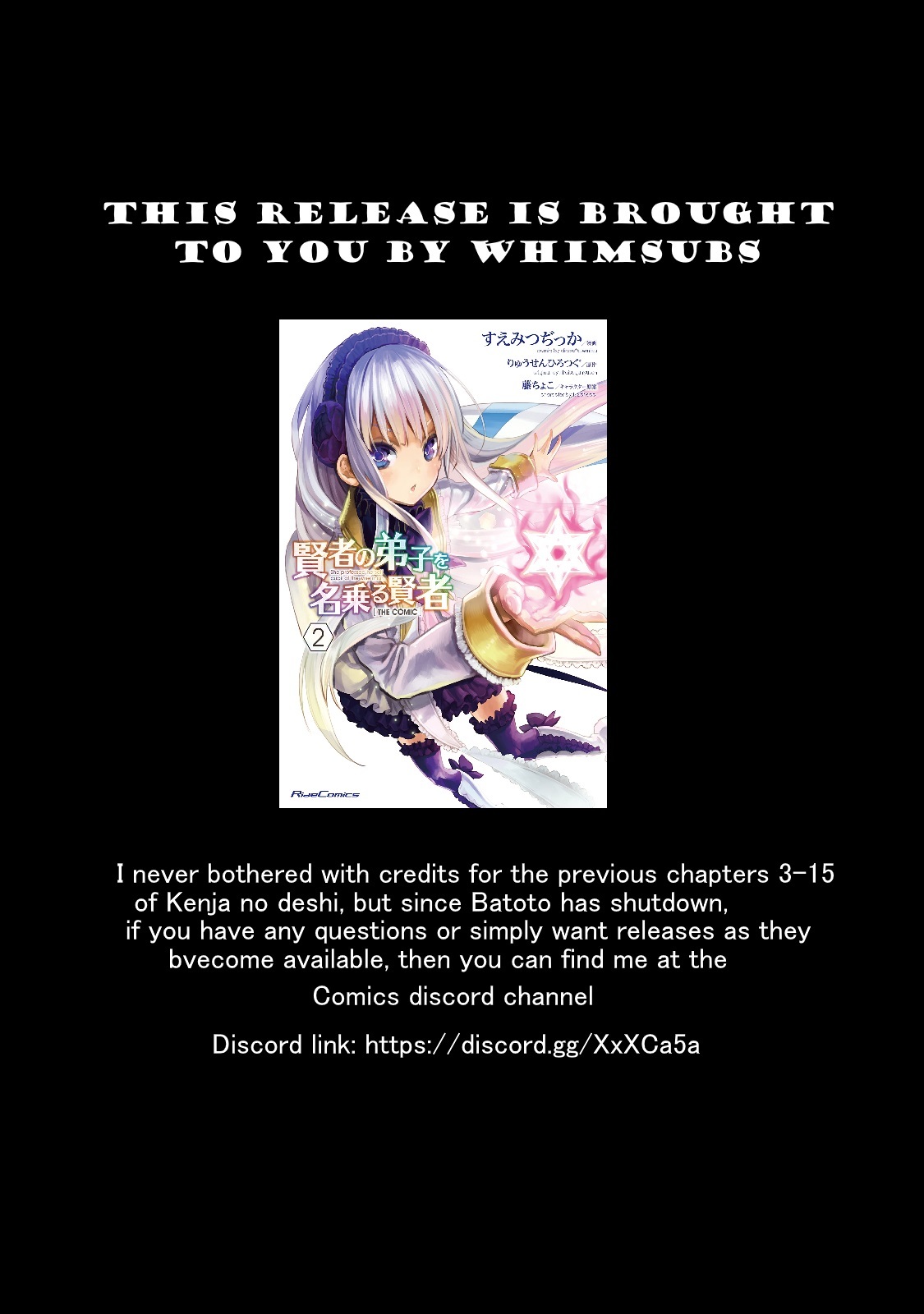 Kenja no Deshi wo Nanoru Kenja chapter 16 page 1