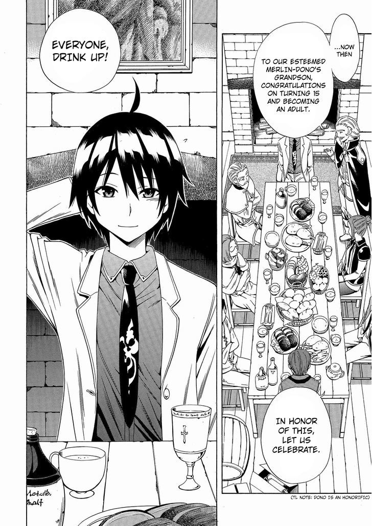 Kenja no Mago chapter 1.2 page 9